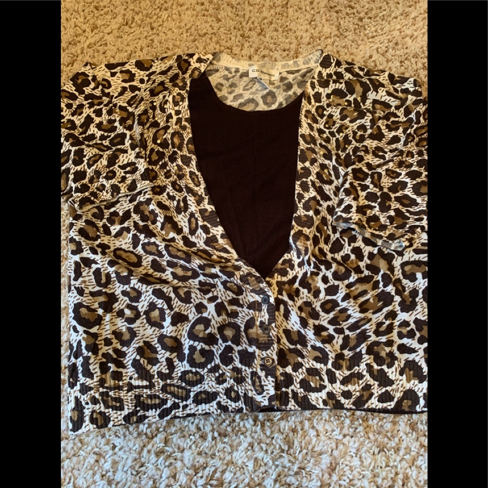 Cathy Daniels cardigan top